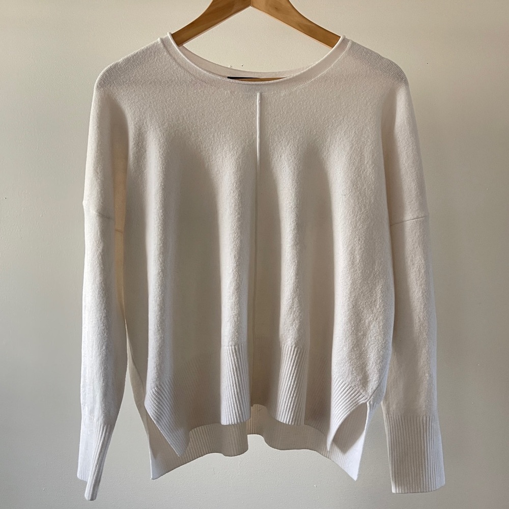 French Connection Cream Sweater Size S